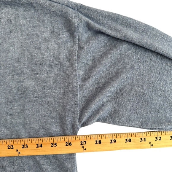 Soft Surroundings Top Jersey Knit Womens 3X  Oversized Zipper Versatile Boho - Picture 10 of 14